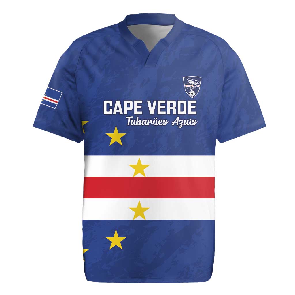 Cape Verde Football Go Champion Custom Rugby Jersey Sporty Style - African Pride