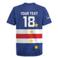 Cape Verde Football Go Champion Custom Rugby Jersey Sporty Style - African Pride