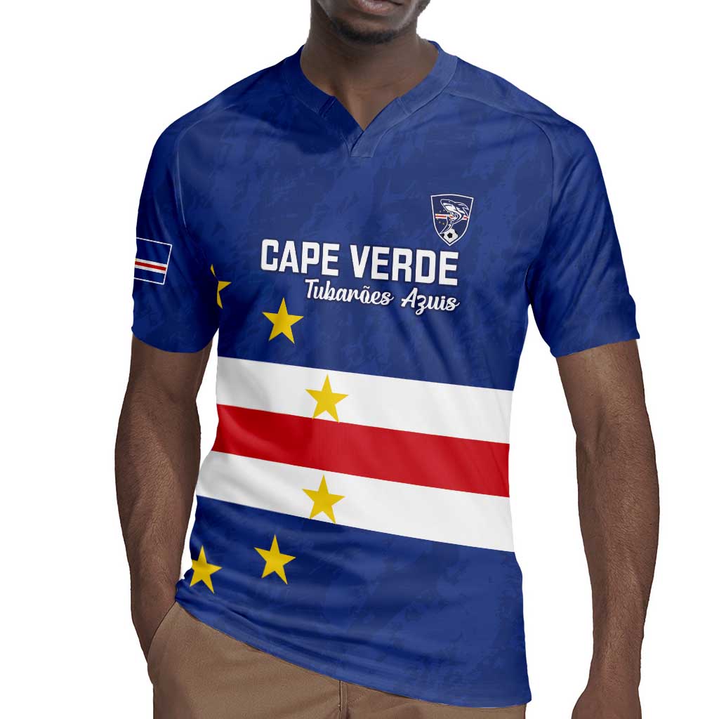 Cape Verde Football Go Champion Custom Rugby Jersey Sporty Style - African Pride