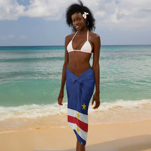 Cape Verde Football Go Champion Custom Sarong Sporty Style - African Pride