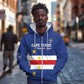 Cape Verde Football Go Champion Custom Zip Hoodie Sporty Style - African Pride
