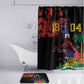 Afro-Haitians Negre Marron Bathroom Set Libete Egalite Fratenite