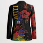 Afro-Haitians Negre Marron Blazer Libete Egalite Fratenite