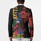 Afro-Haitians Negre Marron Blazer Libete Egalite Fratenite