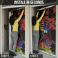 Afro-Haitians Negre Marron Door Cover Libete Egalite Fratenite
