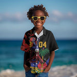 Afro-Haitians Negre Marron Kid Hawaiian Shirt Libete Egalite Fratenite LT18