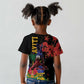 Afro-Haitians Negre Marron Kid T shirt Libete Egalite Fratenite LT18