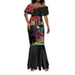 Afro-Haitians Negre Marron Mermaid Dress Libete Egalite Fratenite LT18