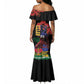 Afro-Haitians Negre Marron Mermaid Dress Libete Egalite Fratenite LT18
