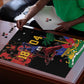 Afro-Haitians Negre Marron Puzzle Libete Egalite Fratenite