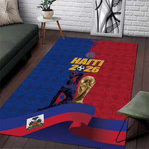 Afro-Haitians Football Area Rug Les Grenadiers 2026 World Football - African Pride