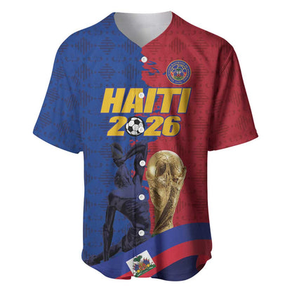 Custom Afro-Haitians Football Baseball Jersey Les Grenadiers 2026 World Football - African Pride
