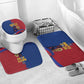 Afro-Haitians Football Bathroom Set Les Grenadiers 2026 World Football - African Pride
