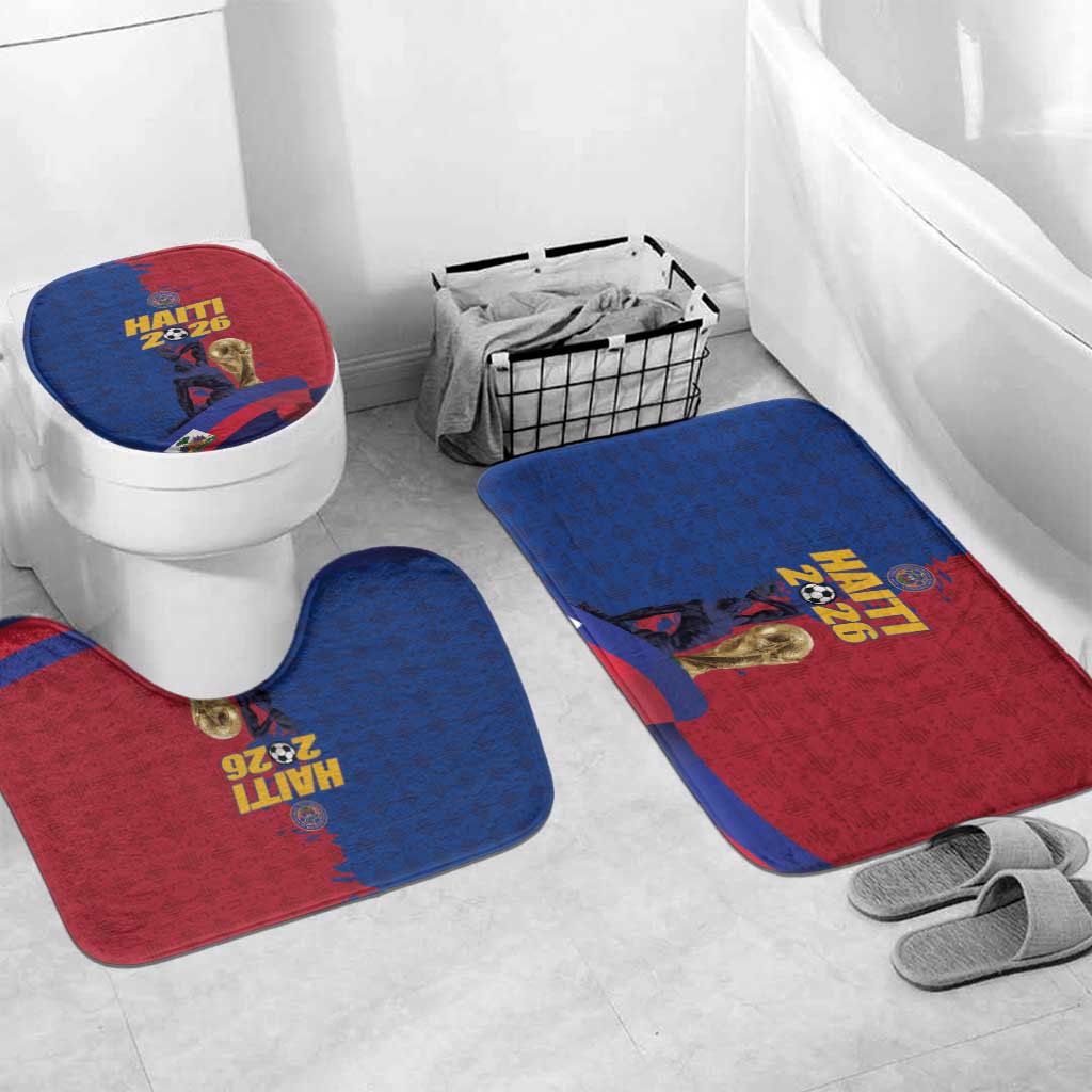 Afro-Haitians Football Bathroom Set Les Grenadiers 2026 World Football - African Pride