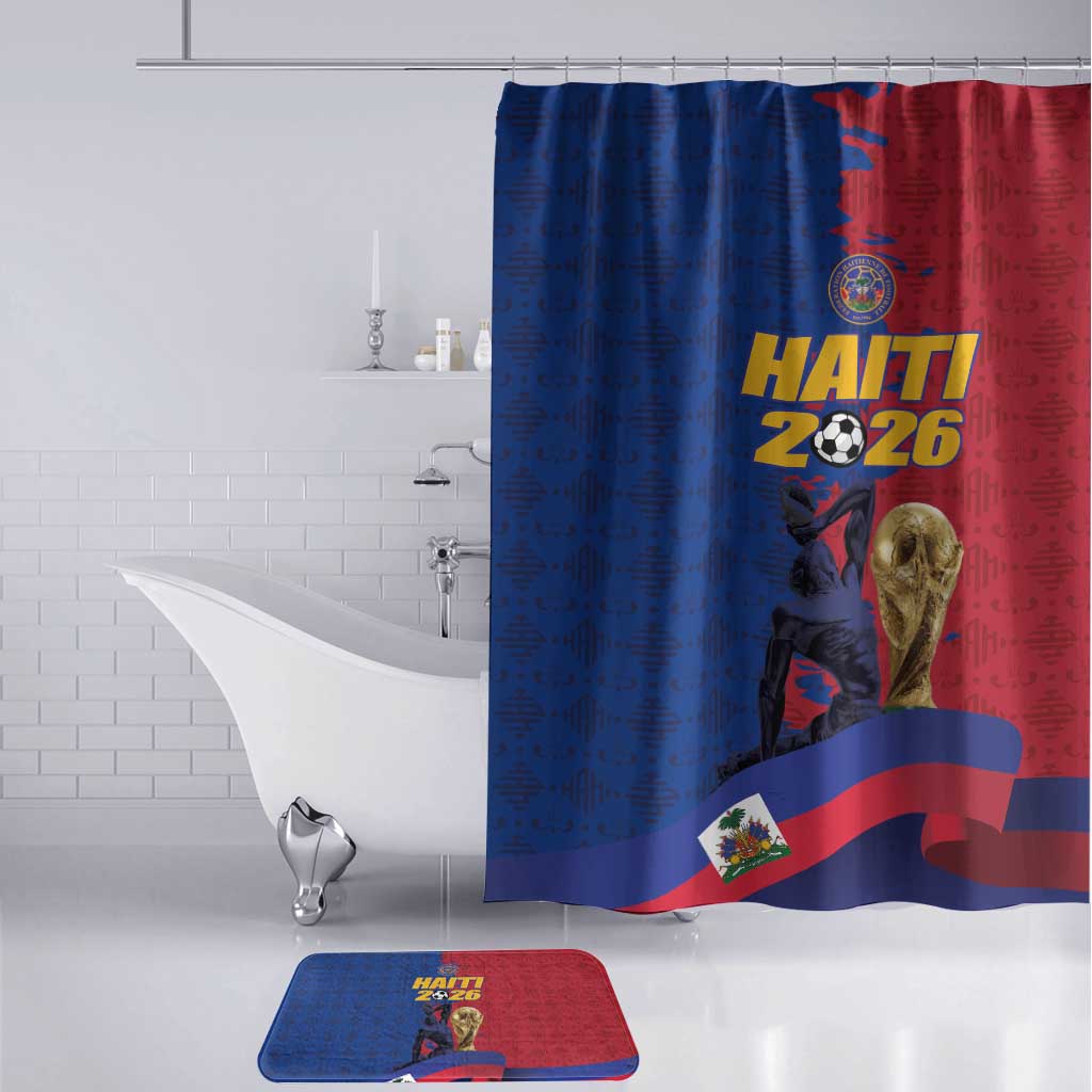 Afro-Haitians Football Bathroom Set Les Grenadiers 2026 World Football - African Pride