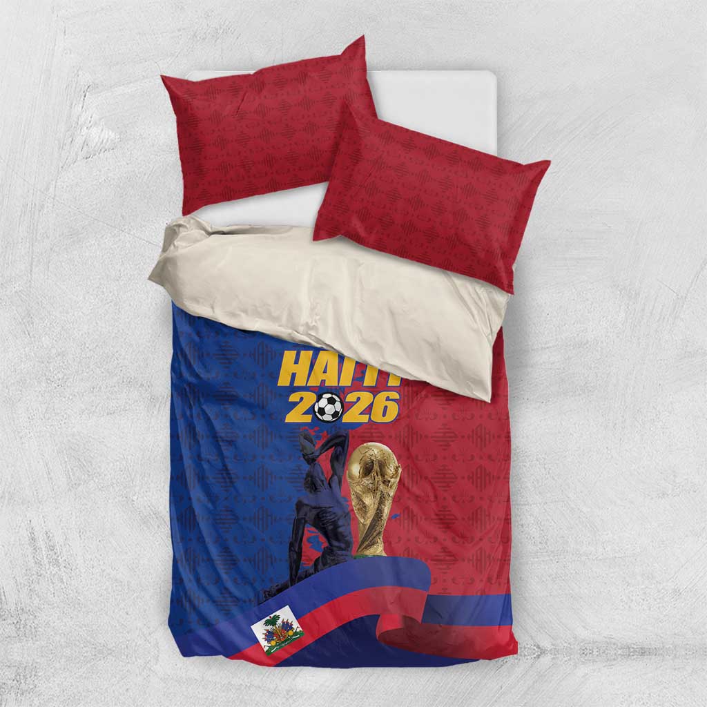 Afro-Haitians Football Bedding Set Les Grenadiers 2026 World Football - African Pride