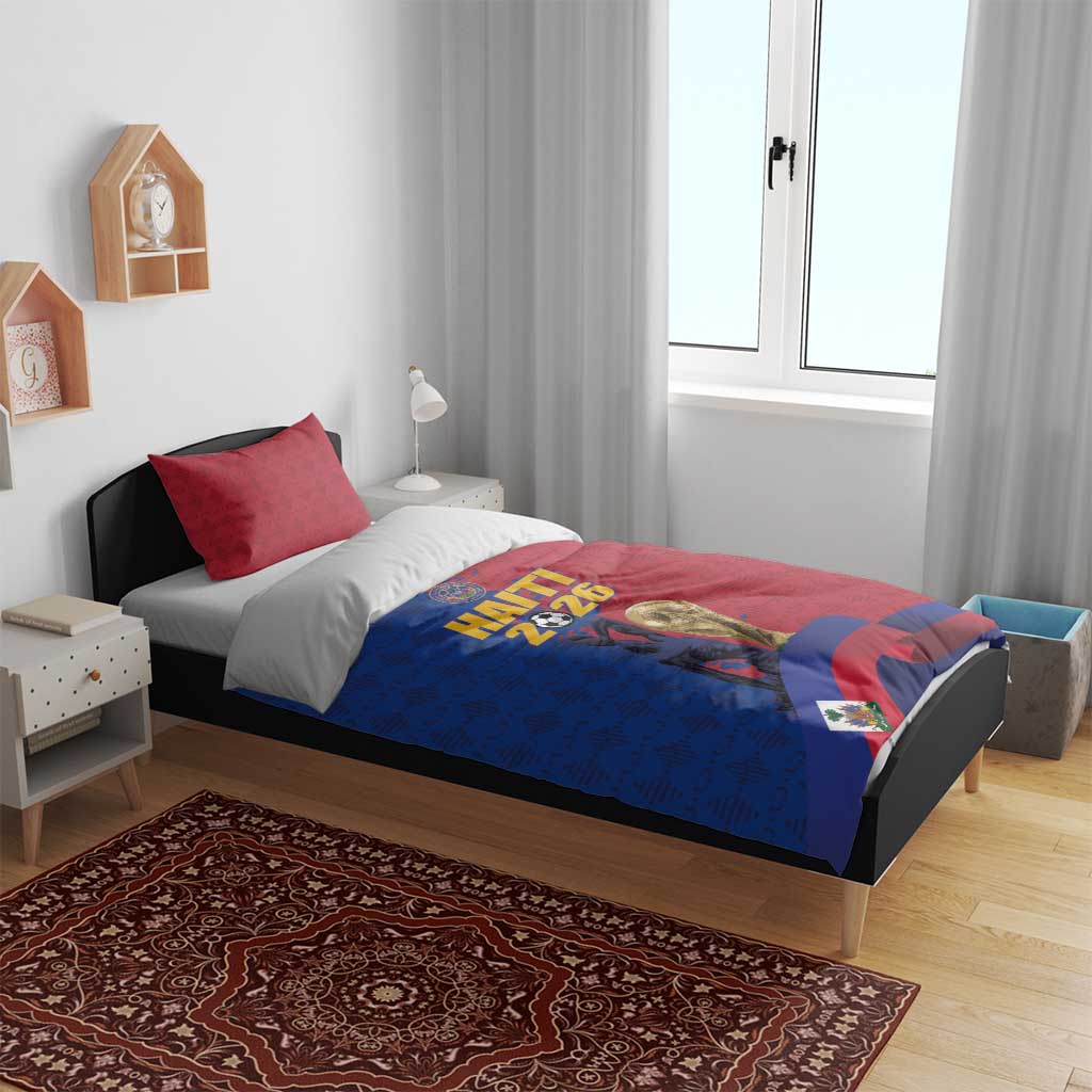 Afro-Haitians Football Bedding Set Les Grenadiers 2026 World Football - African Pride