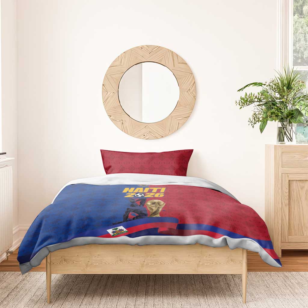 Afro-Haitians Football Bedding Set Les Grenadiers 2026 World Football - African Pride