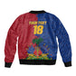 Custom Afro-Haitians Football Bomber Jacket Les Grenadiers 2026 World Football - African Pride
