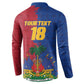 Custom Afro-Haitians Football Button Sweatshirt Les Grenadiers 2026 World Football