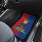 Custom Afro-Haitians Football Car Mats Les Grenadiers 2026 World Football - African Pride