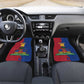 Custom Afro-Haitians Football Car Mats Les Grenadiers 2026 World Football - African Pride