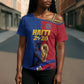 Custom Afro-Haitians Football Cross Shoulder Shirt Les Grenadiers 2026 World Football - African Pride