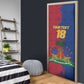 Custom Afro-Haitians Football Door Cover Les Grenadiers 2026 World Football - African Pride