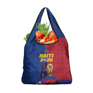 Afro-Haitians Football Grocery Bag Les Grenadiers 2026 World Football - African Pride