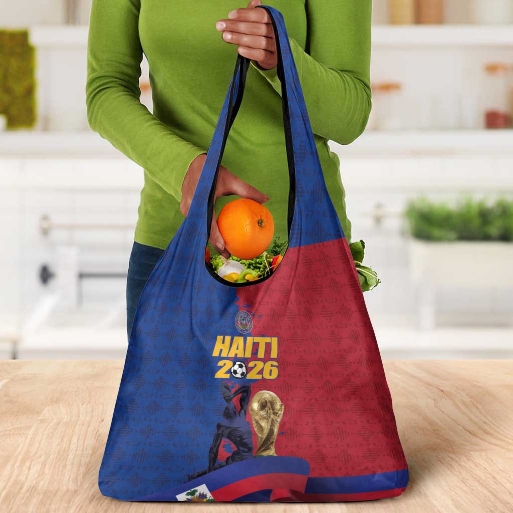 Afro-Haitians Football Grocery Bag Les Grenadiers 2026 World Football - African Pride