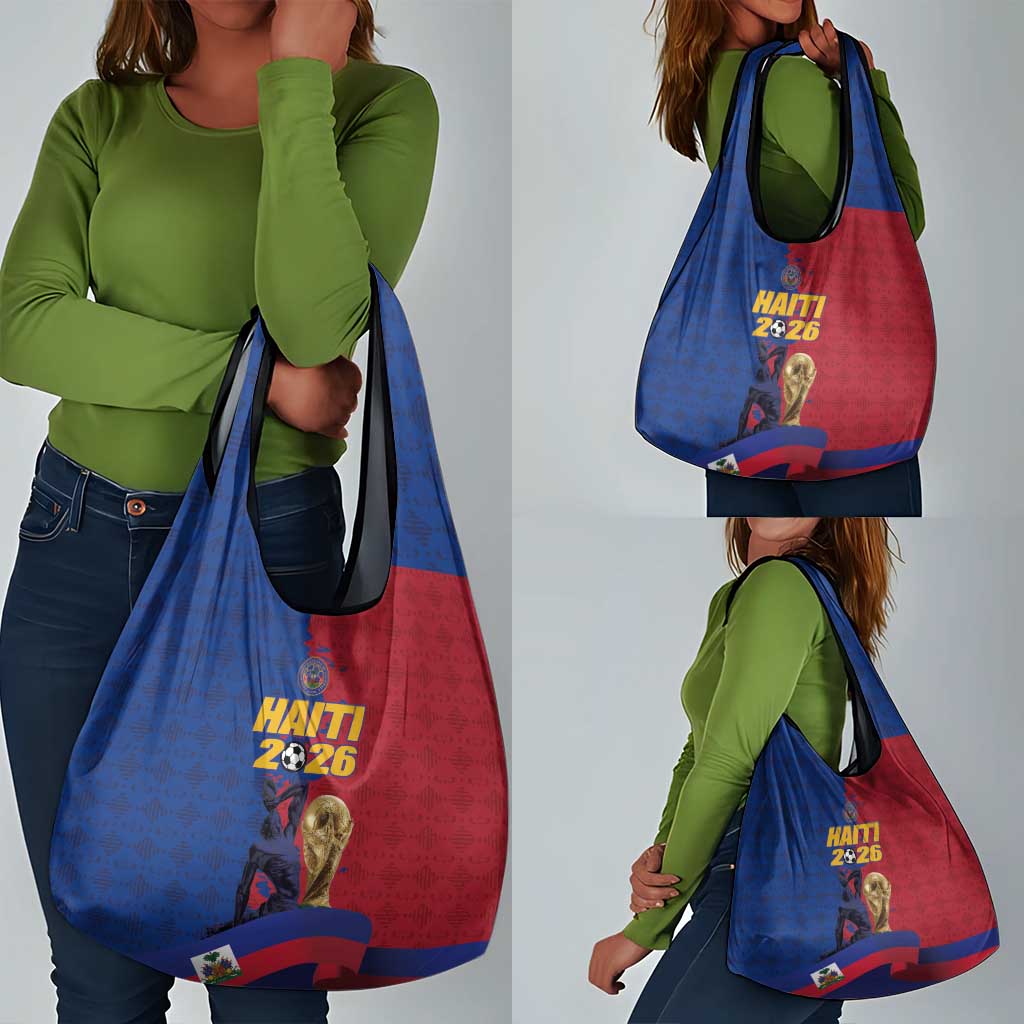 Afro-Haitians Football Grocery Bag Les Grenadiers 2026 World Football - African Pride