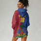 Custom Afro-Haitians Football Hoodie Dress Les Grenadiers 2026 World Football - African Pride