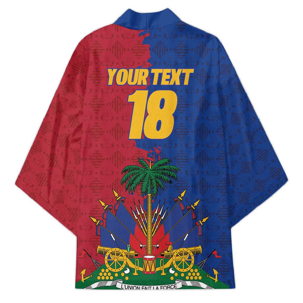 Custom Afro-Haitians Football Kimono Les Grenadiers 2026 World Football - African Pride