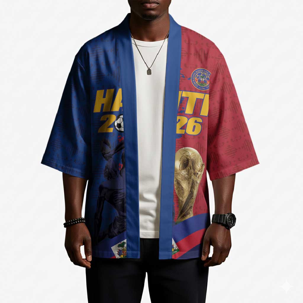 Custom Afro-Haitians Football Kimono Les Grenadiers 2026 World Football - African Pride