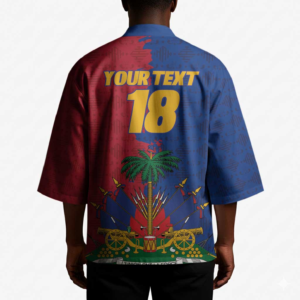 Custom Afro-Haitians Football Kimono Les Grenadiers 2026 World Football - African Pride