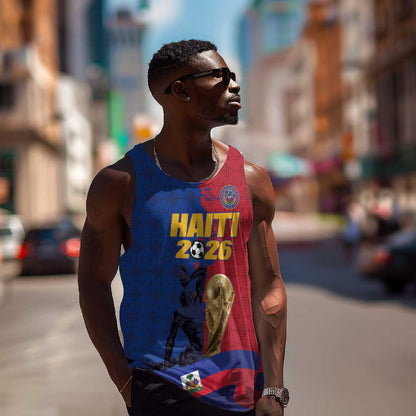 Custom Afro-Haitians Football Men Tank Top Les Grenadiers 2026 World Football - African Pride