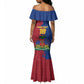Custom Afro-Haitians Football Mermaid Dress Les Grenadiers 2026 World Football - African Pride
