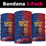Afro-Haitians Football Neck Gaiter Les Grenadiers 2026 World Football - African Pride