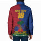 Custom Afro-Haitians Football Padded Jacket Les Grenadiers 2026 World Football - African Pride