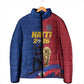 Custom Afro-Haitians Football Padded Jacket Les Grenadiers 2026 World Football - African Pride