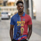 Custom Afro-Haitians Football Polo Shirt Les Grenadiers 2026 World Football - African Pride