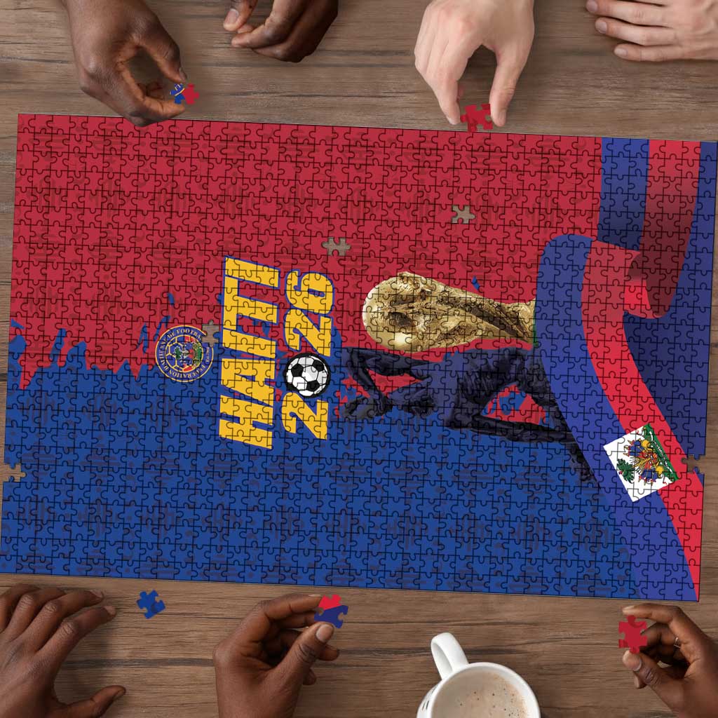 Afro-Haitians Football Puzzle Les Grenadiers 2026 World Football - African Pride