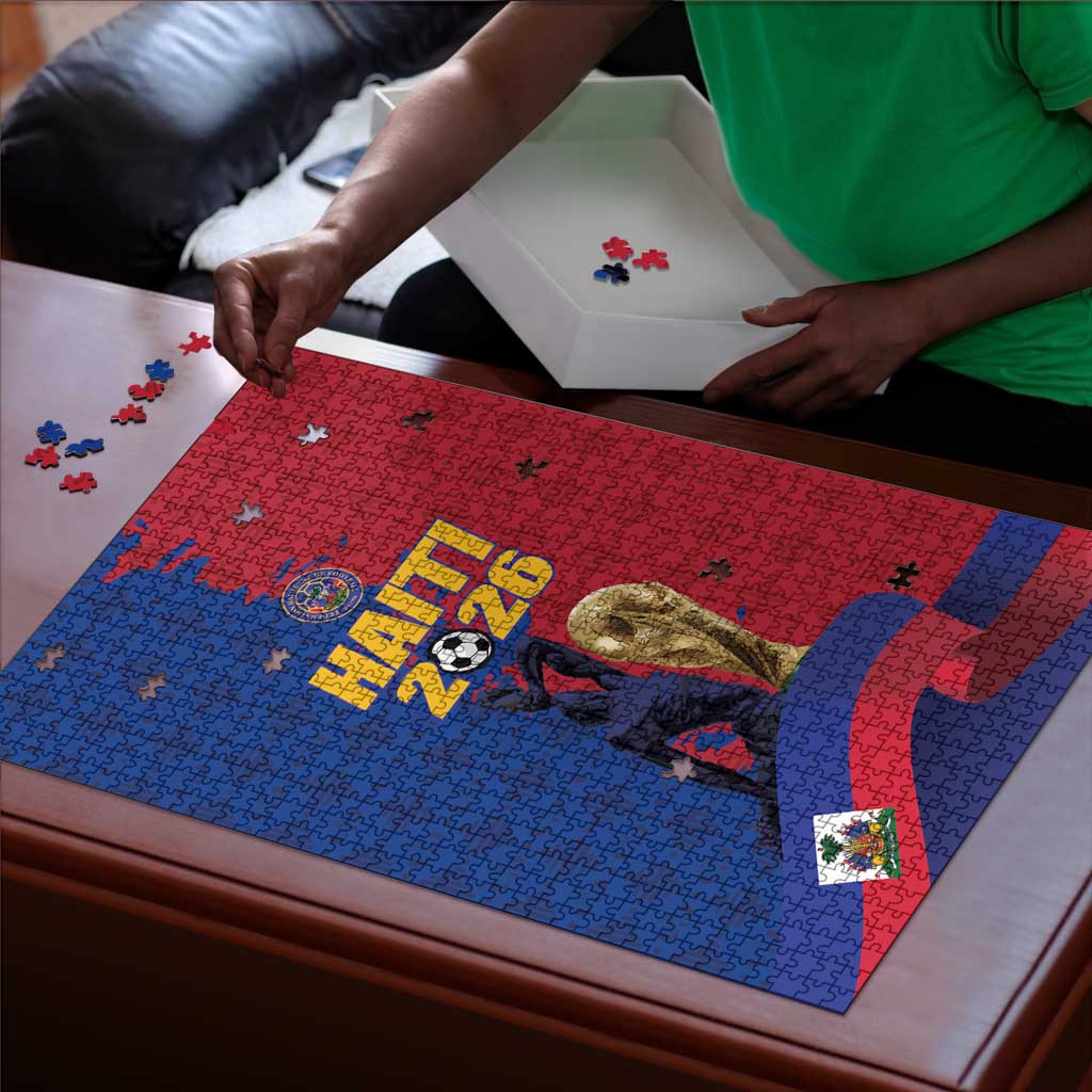 Afro-Haitians Football Puzzle Les Grenadiers 2026 World Football - African Pride