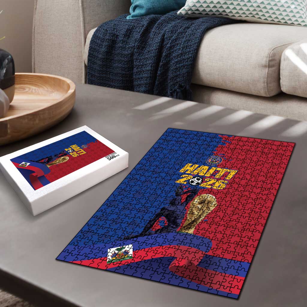 Afro-Haitians Football Puzzle Les Grenadiers 2026 World Football - African Pride