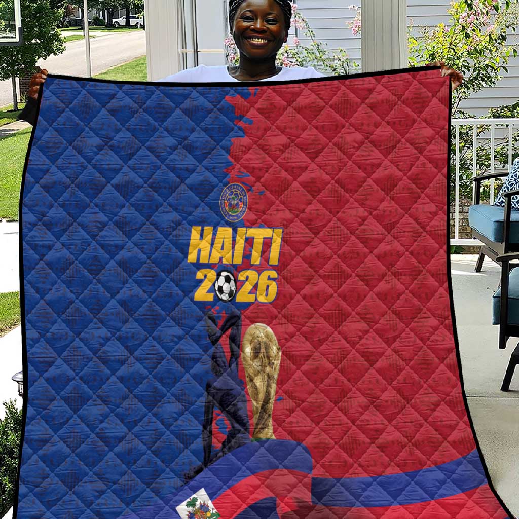 Afro-Haitians Football Quilt Les Grenadiers 2026 World Football - African Pride