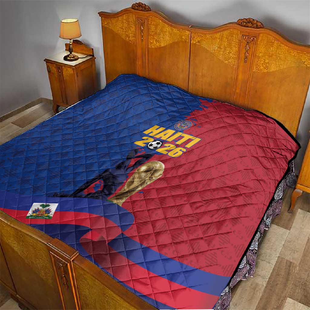Afro-Haitians Football Quilt Les Grenadiers 2026 World Football - African Pride