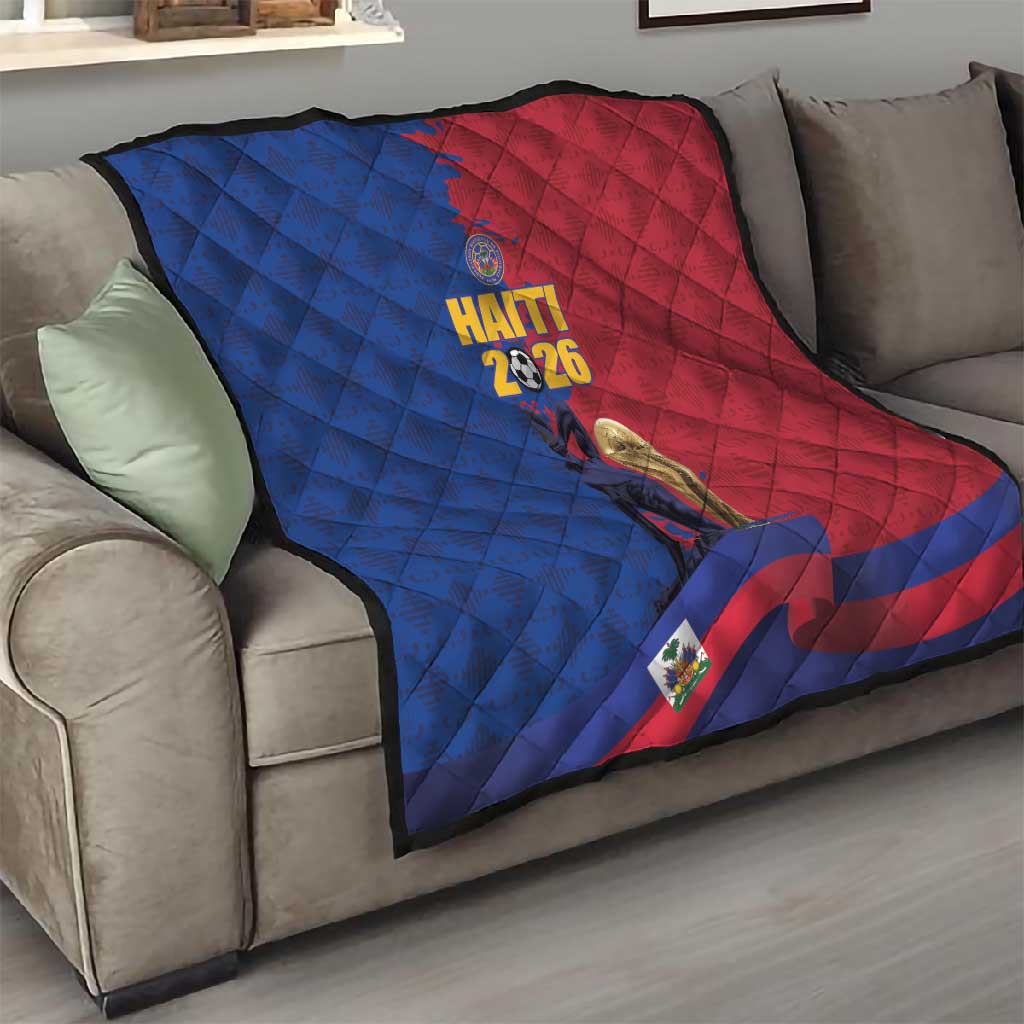 Afro-Haitians Football Quilt Les Grenadiers 2026 World Football - African Pride