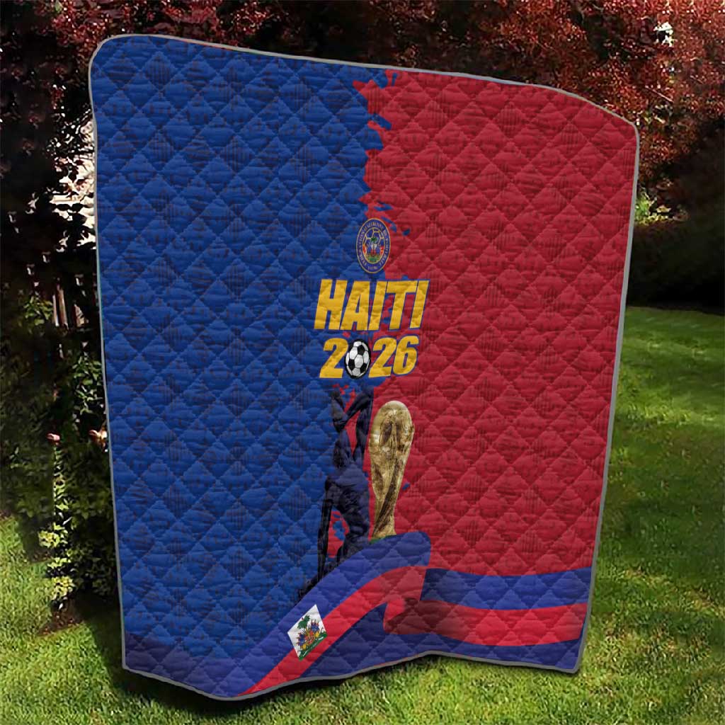 Afro-Haitians Football Quilt Les Grenadiers 2026 World Football - African Pride