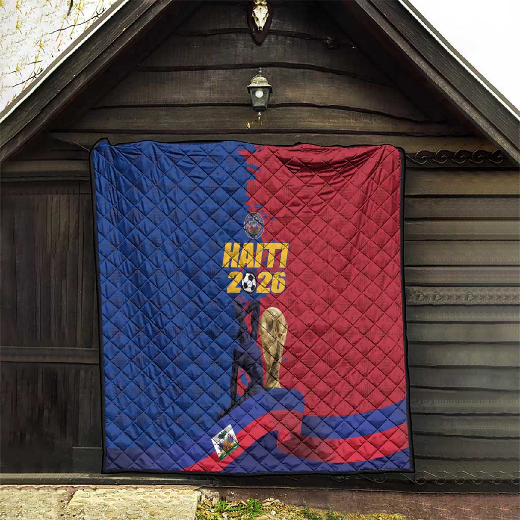 Afro-Haitians Football Quilt Les Grenadiers 2026 World Football - African Pride