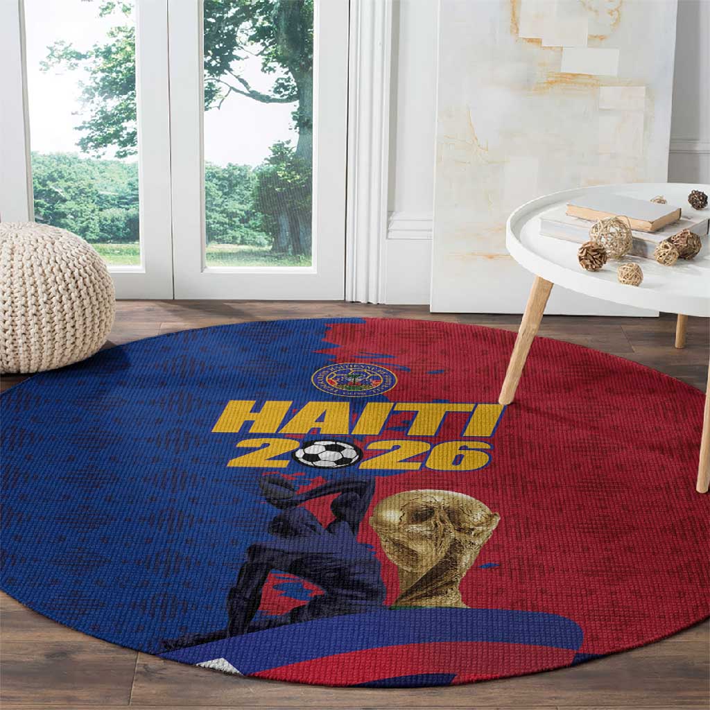 Afro-Haitians Football Round Carpet Les Grenadiers 2026 World Football - African Pride